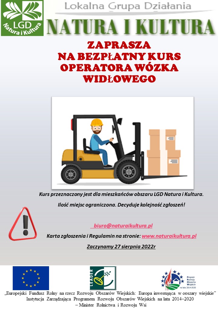 wzór plakatu lgd